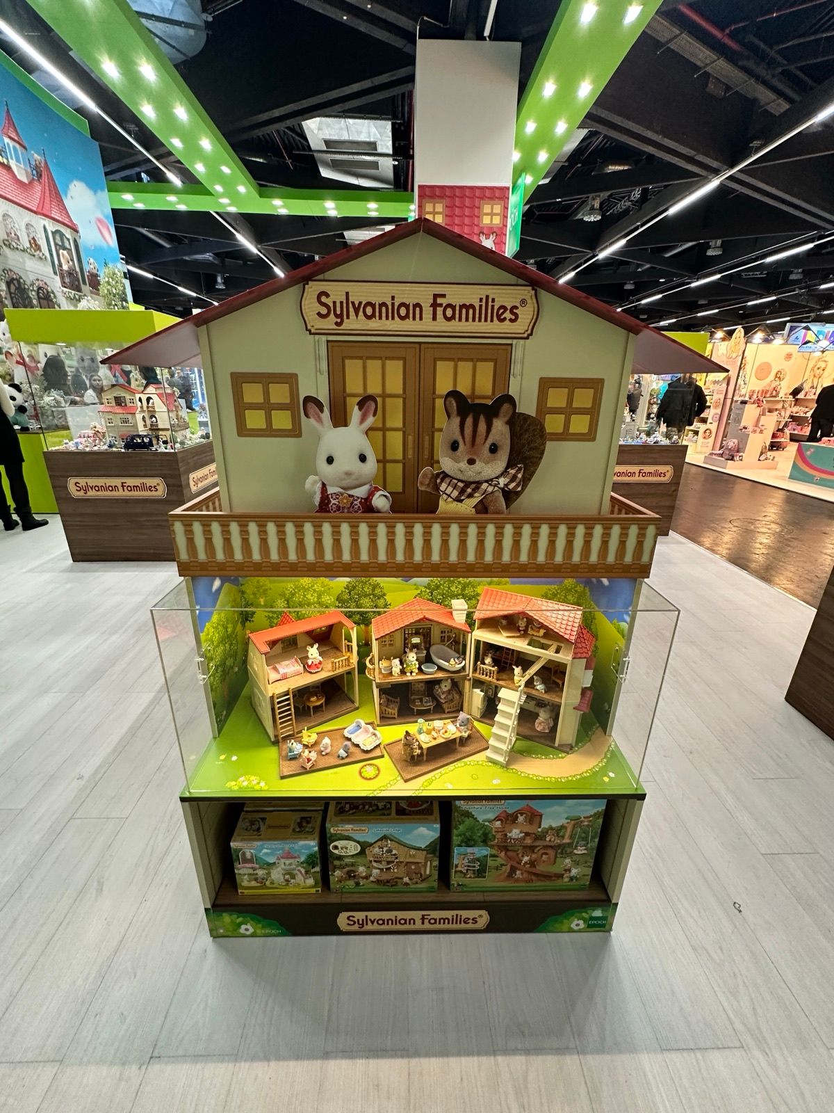 Messe-Sonderbauten für Sylvanian Families