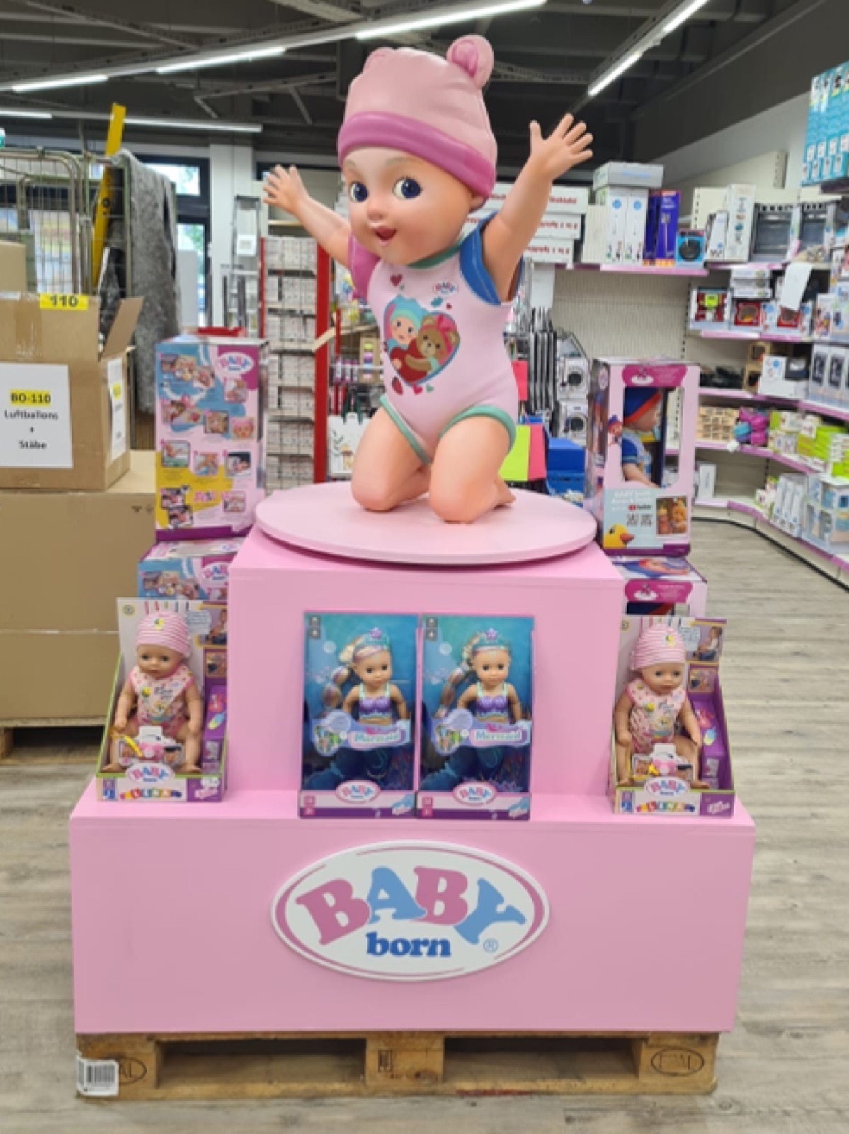 POS-Display für Baby Born