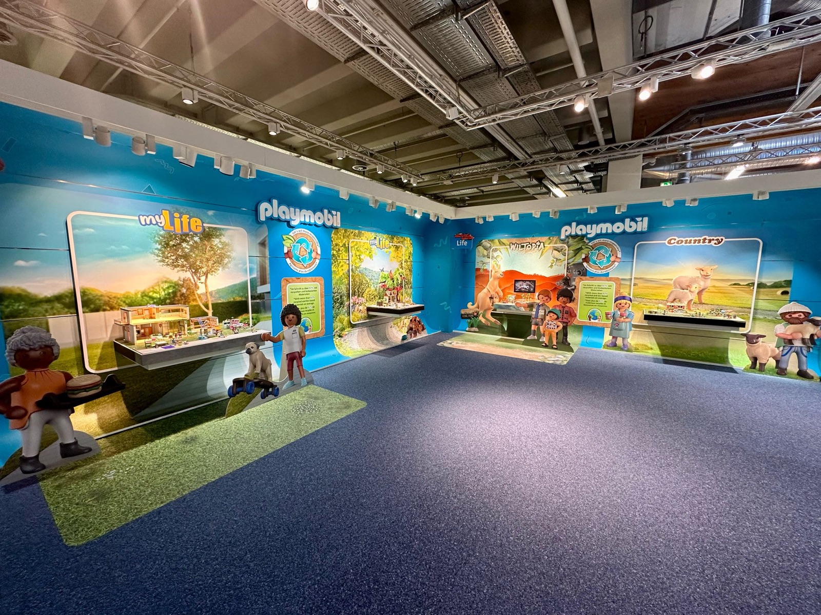 Messe-Sonderbauten für Playmobil