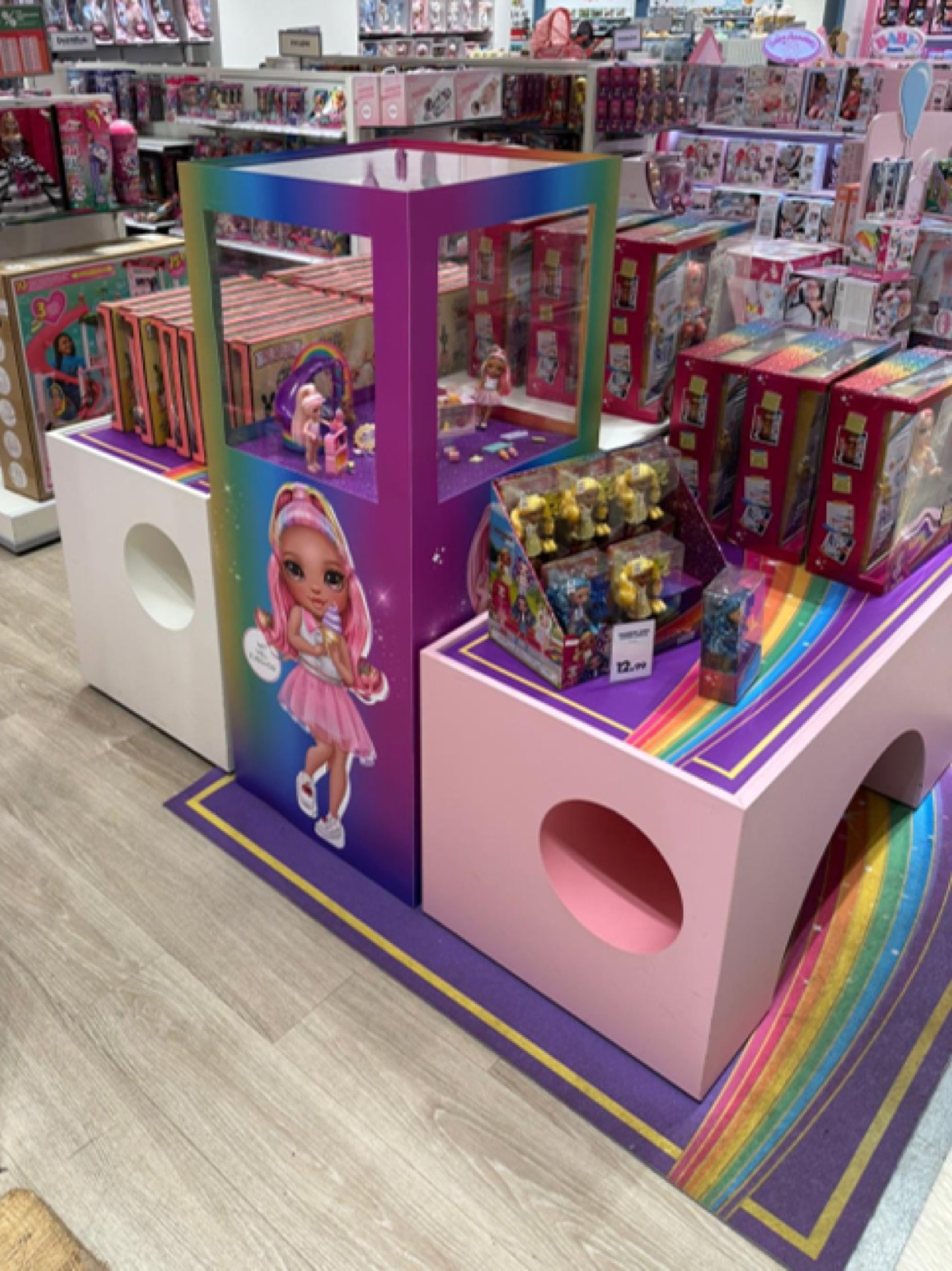 POS-Display für Rainbow High