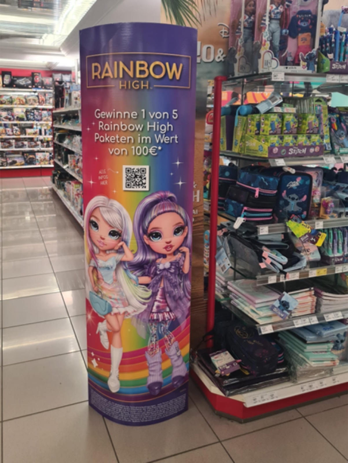 POS-Display für Rainbow High