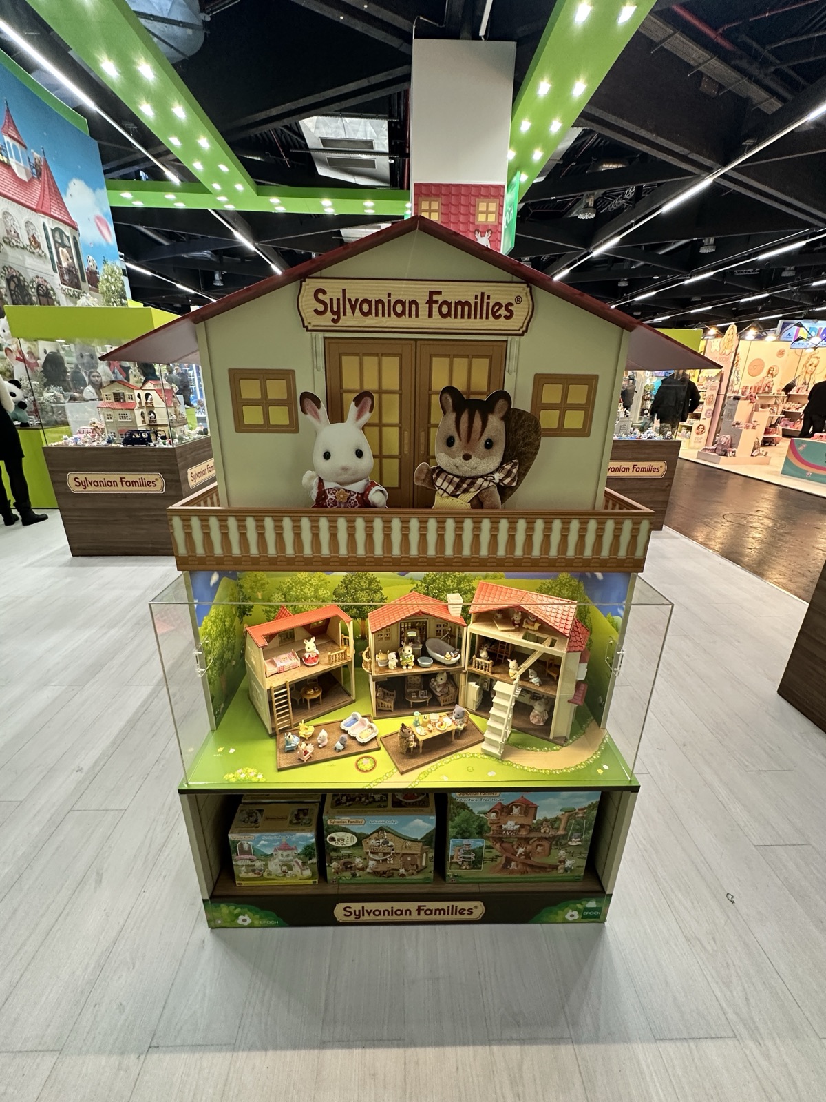 Messe-Sonderbauten für Sylvanian Families